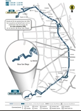 La ruta  urbana 599 extiende su recorrido en el sector de Bosa San Diego  pasando por la KR 81, TV 78L