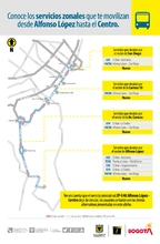 Estas son las alternativas para movilizarse entre Alfonso López y el centro de Bogotá 