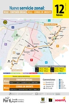 Conoce la nueva ruta zonal K322 Fontibón Brisa - H322 Cerros del Oriente